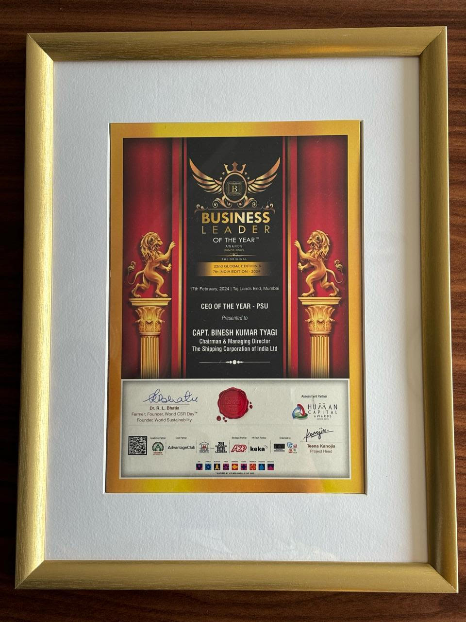 Award